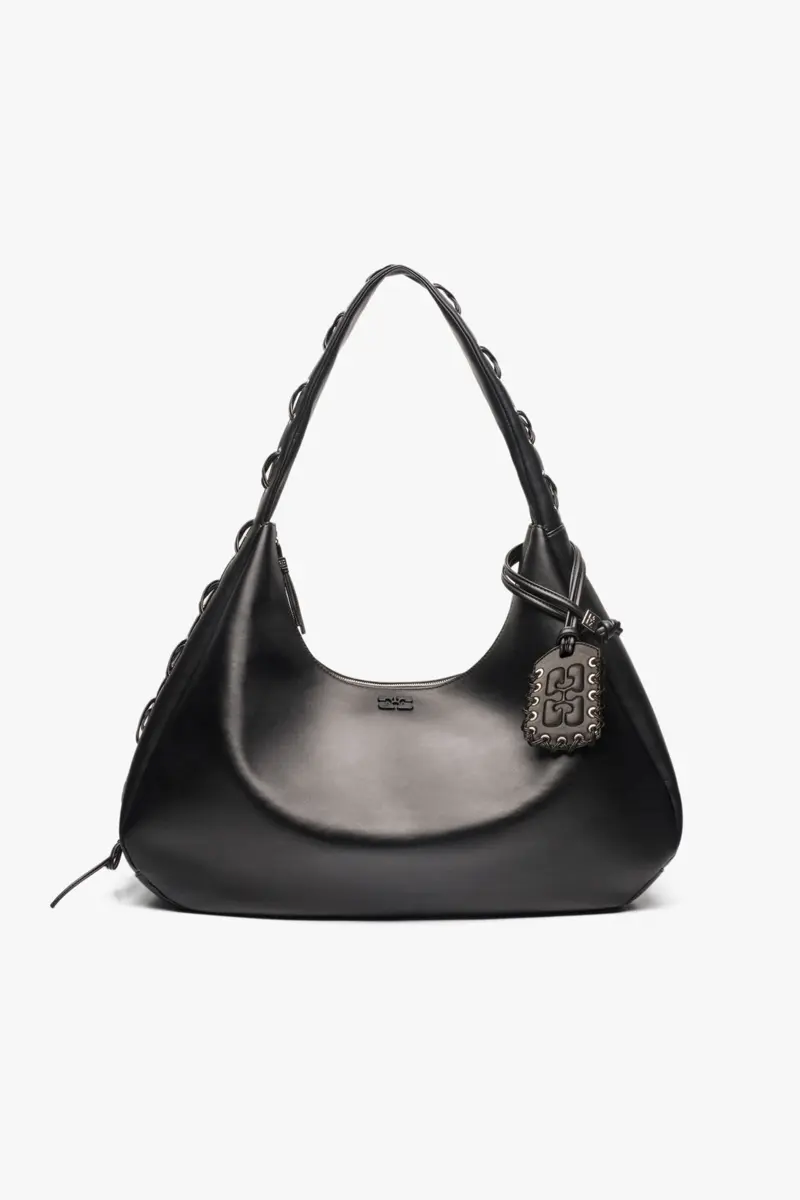 Black XXL Hobo Bag