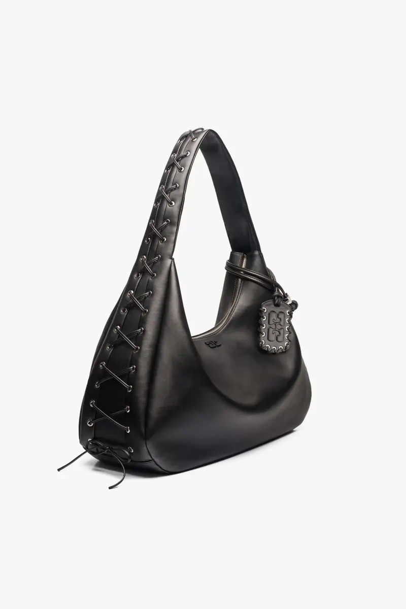 Black XXL Hobo Bag