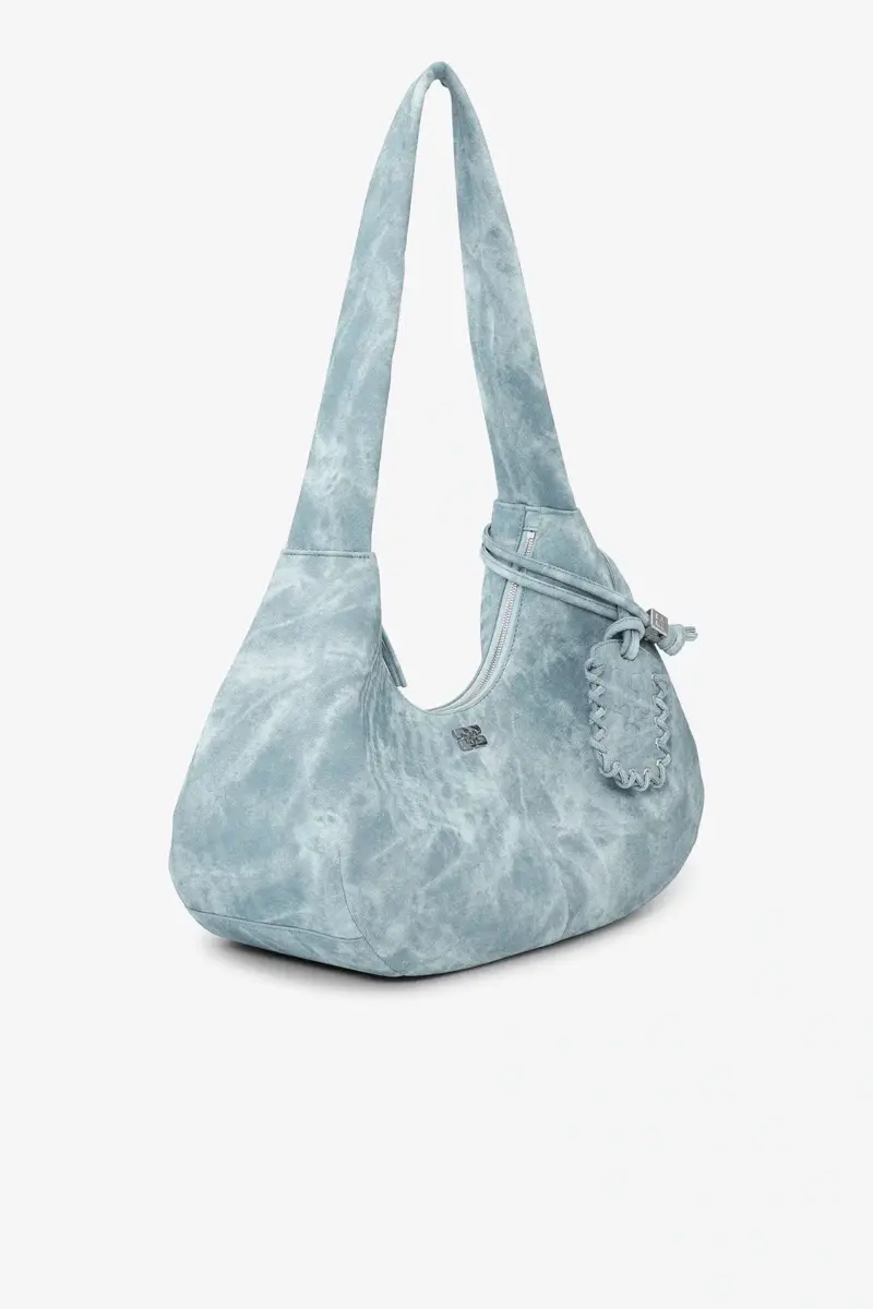 Bleached Medium Hobo Bag