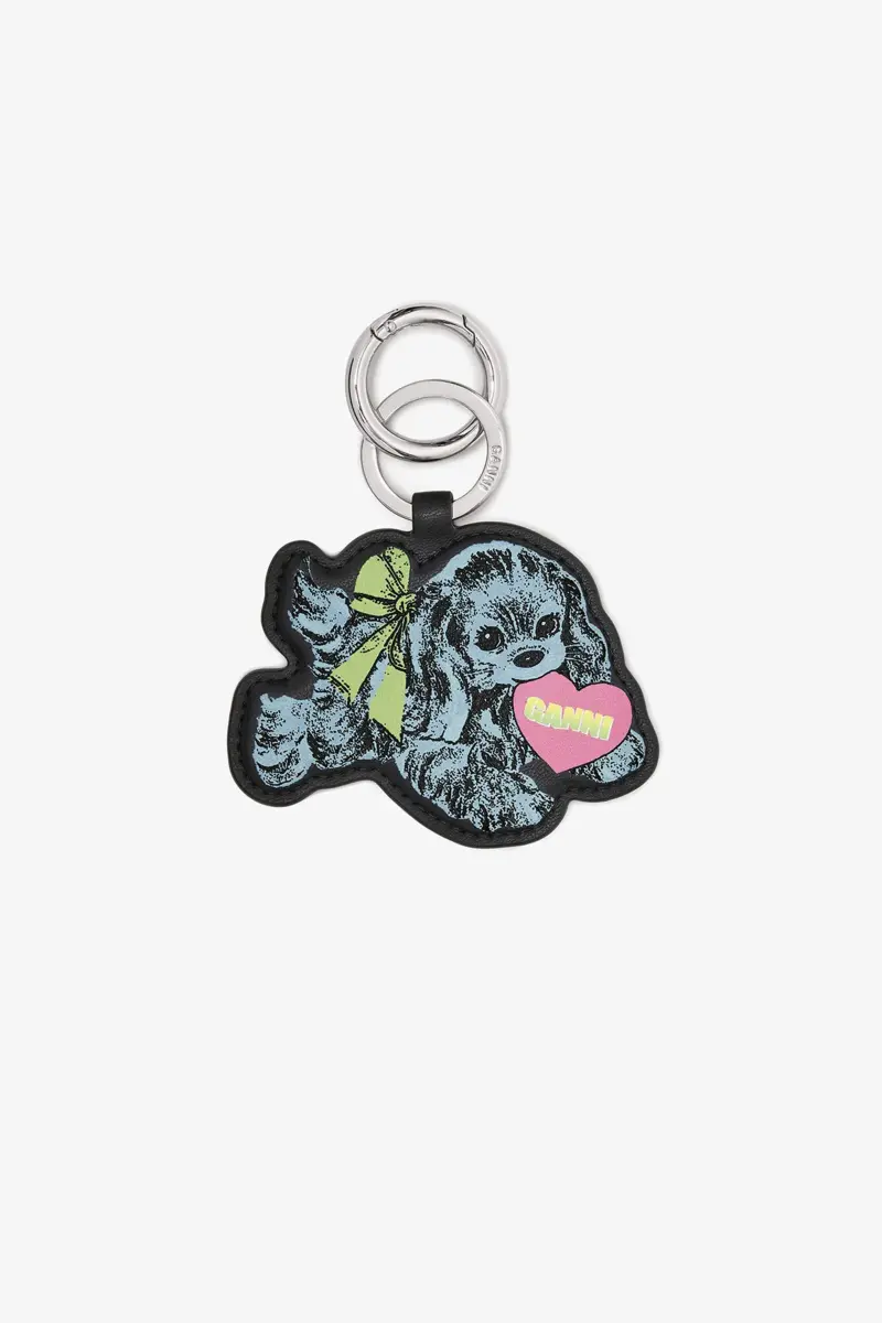 Blue Puppy Keyring Blue Puppy Keyring
