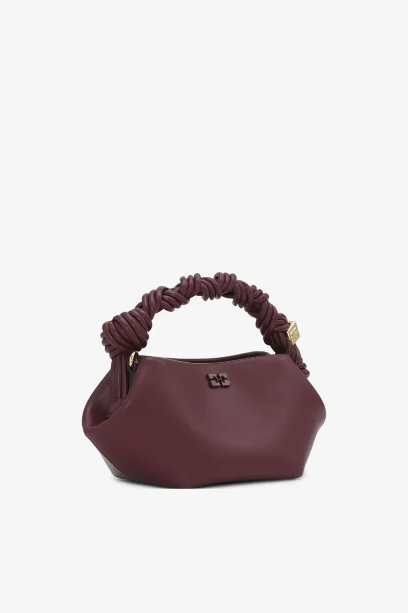 Burgundy Mini GANNI Bou Bag