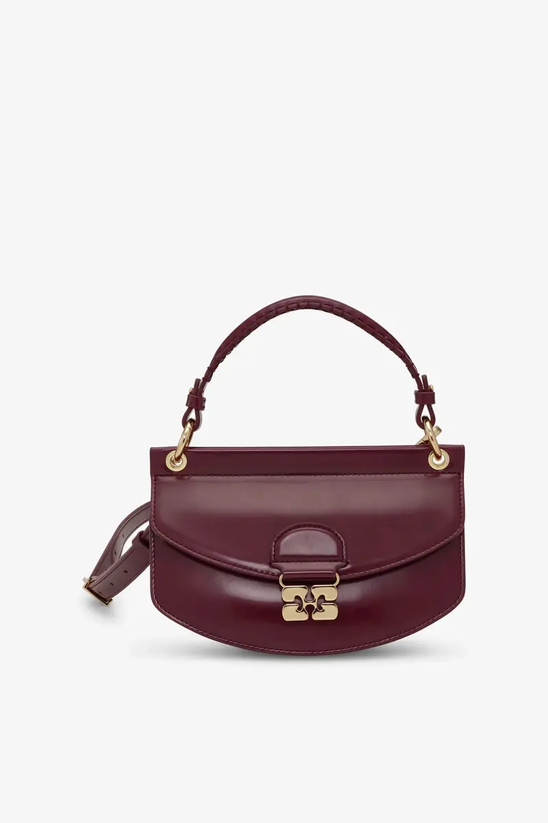 Burgundy Mini Top Handle Apo-G Bag
