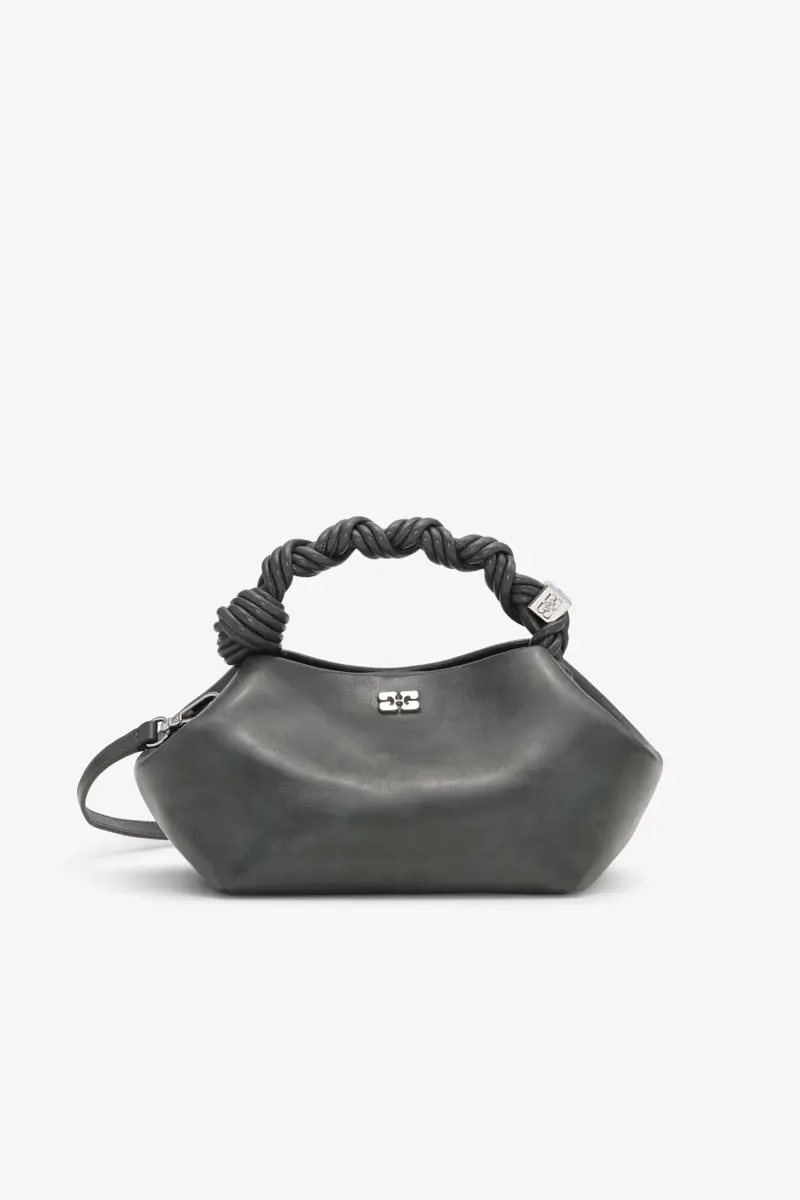 Dark Grey Small GANNI Bou Bag