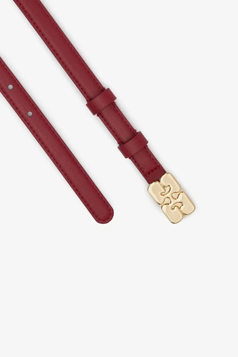 Kat Small Belt in Red