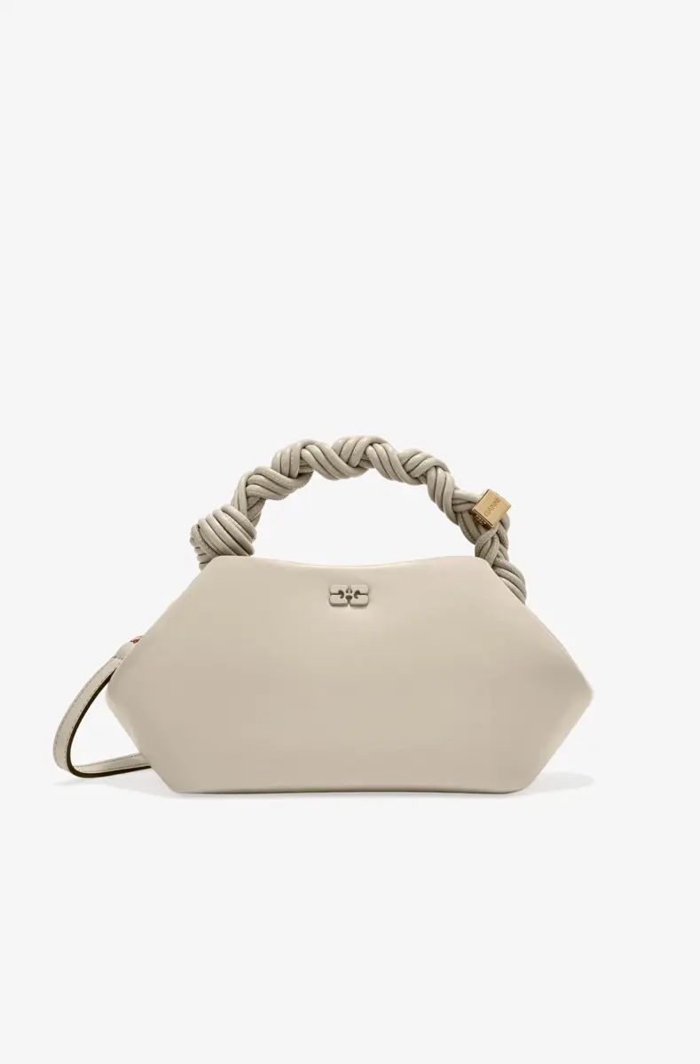 Light Grey Small GANNI Bou Bag