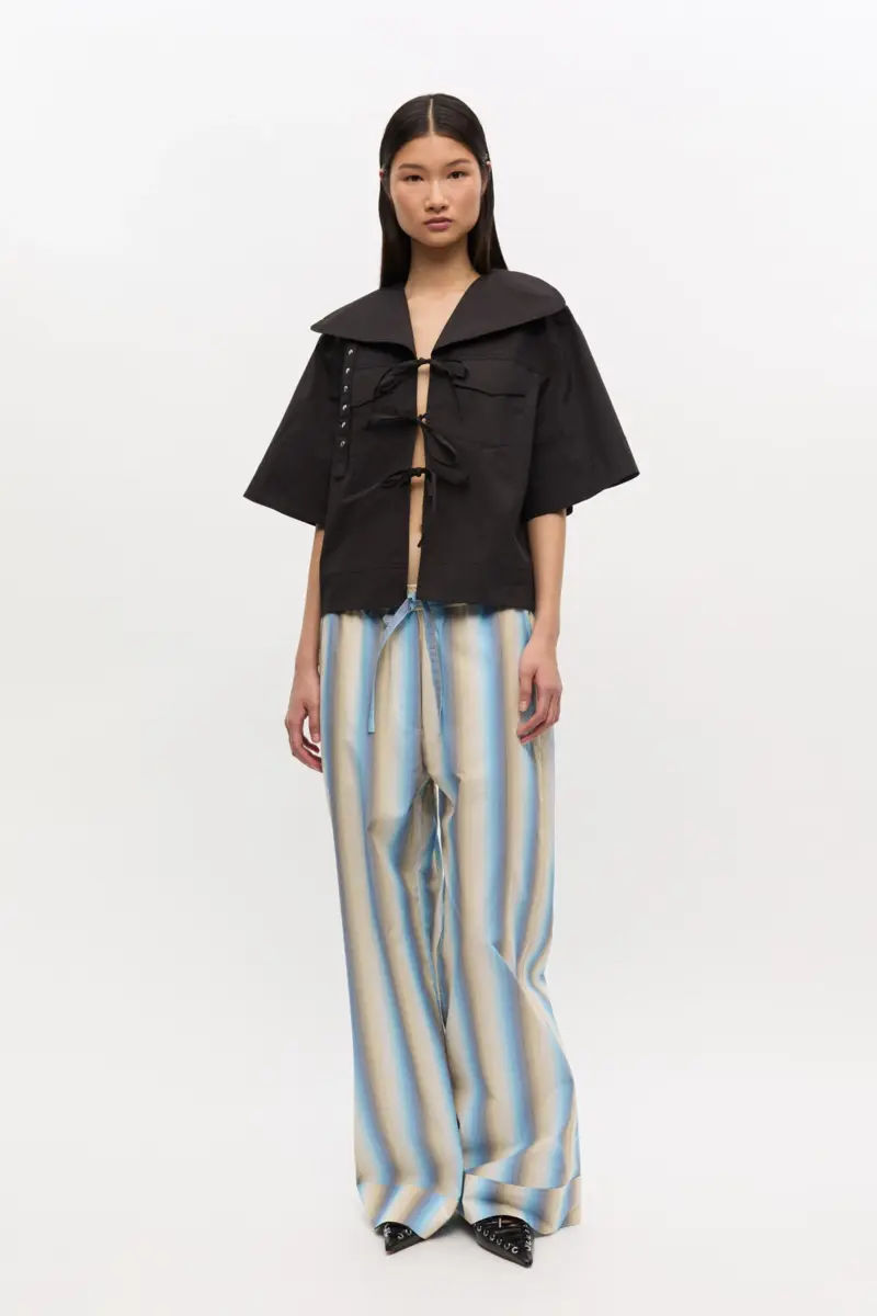 Ombre Stripe Elasticated Trousers