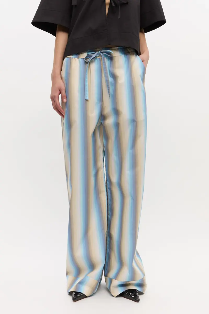Ombre Stripe Elasticated Trousers