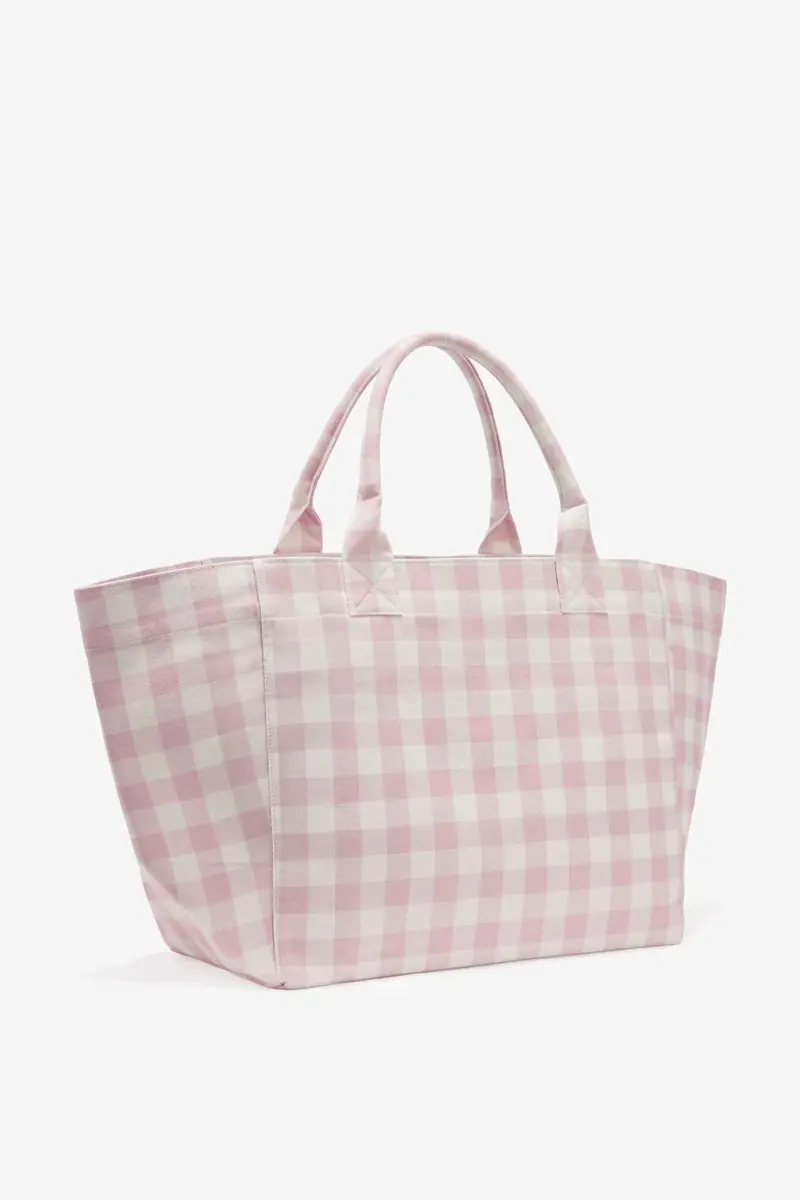 Vichy Check XXL Tote
